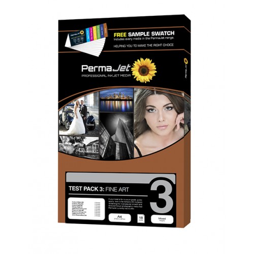 Fine Art Test Pack 3 A4